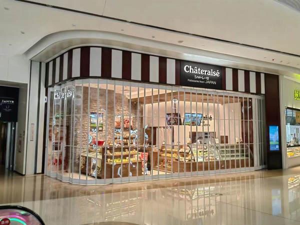 商場(chǎng)水晶折疊門(mén)